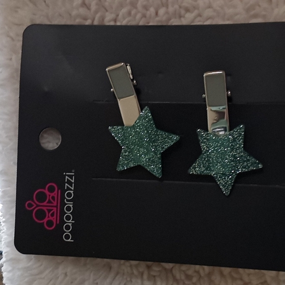 Sparkly Star Chart Hair Clip. NWT - Picture 1 of 2